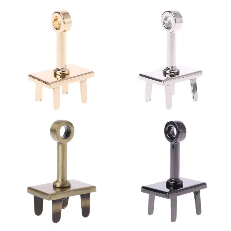 

DIY Hardware Leather Handbags Pole Twist Lock Plate Base Decoration Accessories