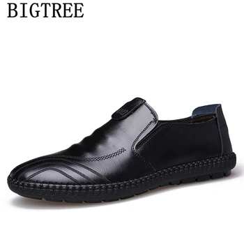 

Men Genuine Leather Shoes Casual Shoes Men Loafers Designer Shoes Men High Quality Sepatu Slip On Pria Chaussure Homme Ayakkabi