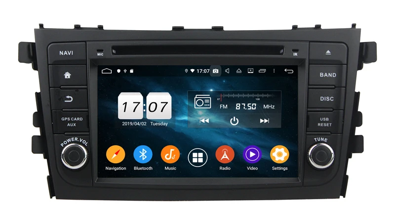 Discount 2 Din 7" Android 9.0 Car Multimedia Player For SUZUKI ALTO CELERIO CULTUS 2015-2016 Car Radio Stereo DVD Player Audio octa Core 4