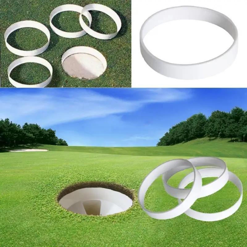 Buy 1PCS White PP Plastic Golf Putting Green Hole Cup