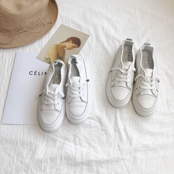 

2019 spring new wild cross straps breathable flat shoes women