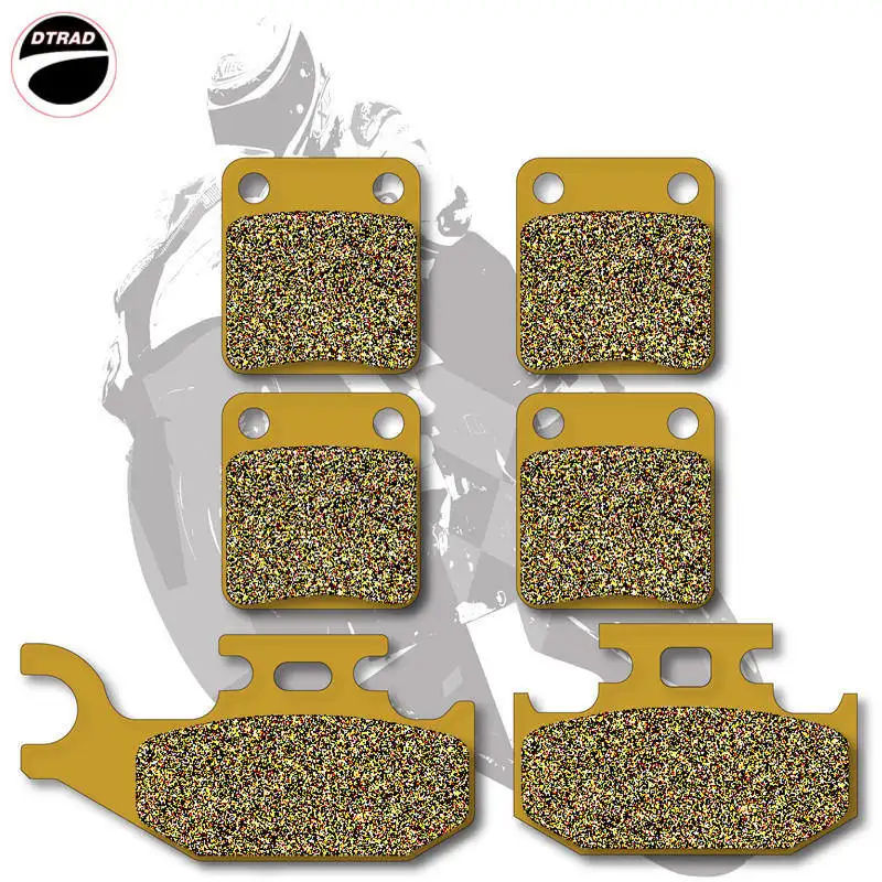 Front Back Brake Pads For 2000-2002 Yamaha YFM 400 Kodiak Rear Brakes