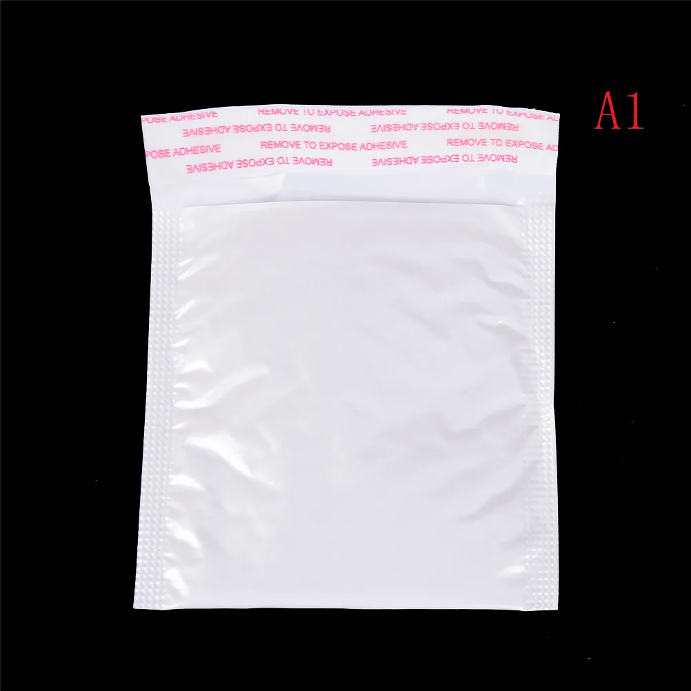 10 шт./лот пустой белый Bubble Конверты с полимерным покрытием Многофункциональный упаковочных материалов сумки пузырь рассылки сумки - Цвет: 11x11cm
