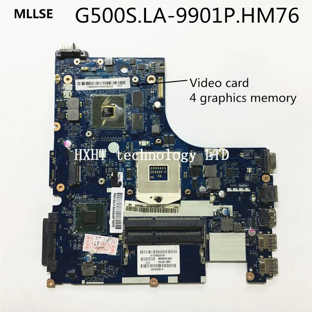 MLLSE For lenovo Laptop G500S Motherboard LA-9901P HM76 90003073 with GT720M 100% Tested Good working MLLSE For lenovo Laptop G500S Motherboard LA-9901P HM76 90003073 with GT720M 100% Tested Good working