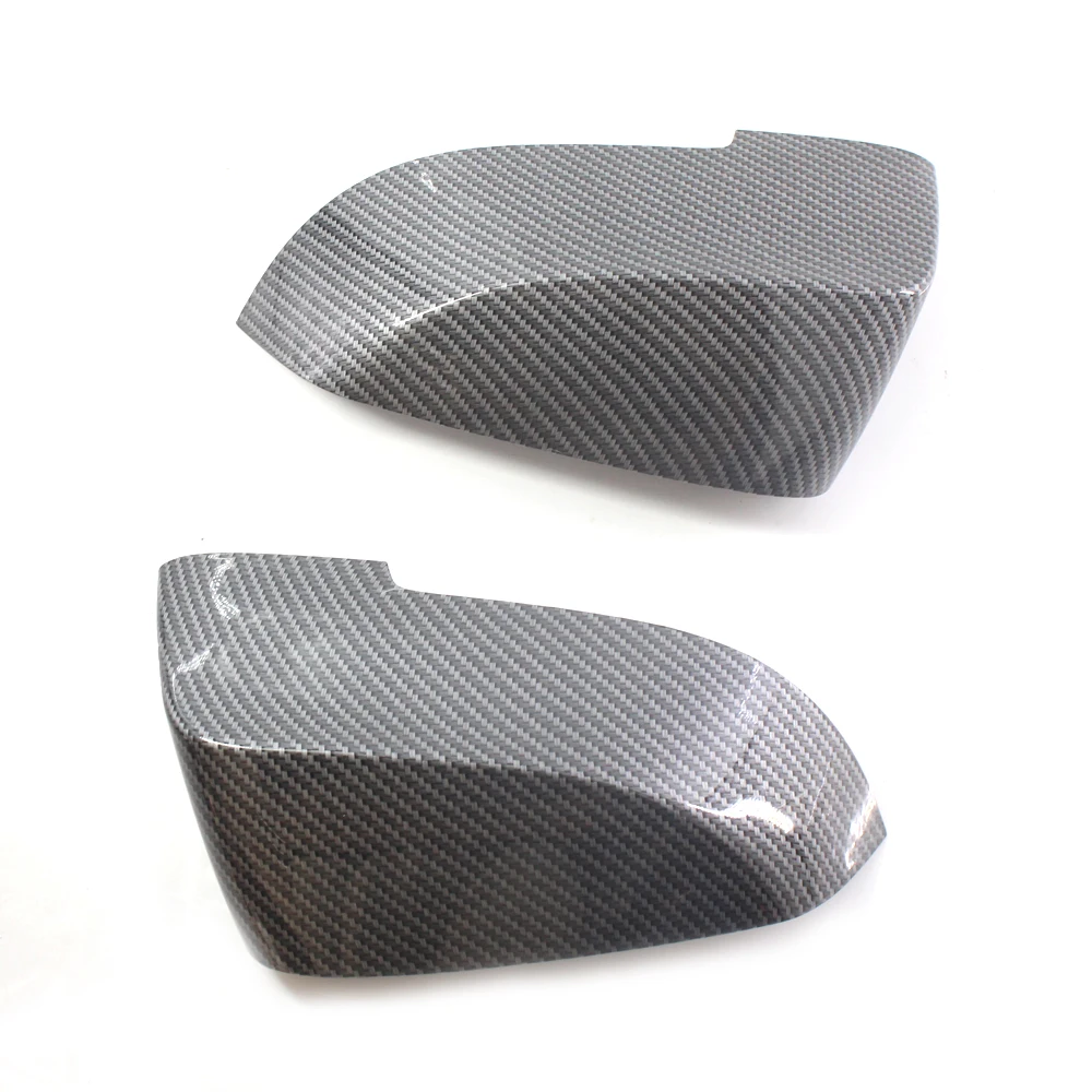 1 пара углеродного волокна узор защитные колпачки для зеркала для BMW F10 F11 520 523 535 530 2014-2017 LCI