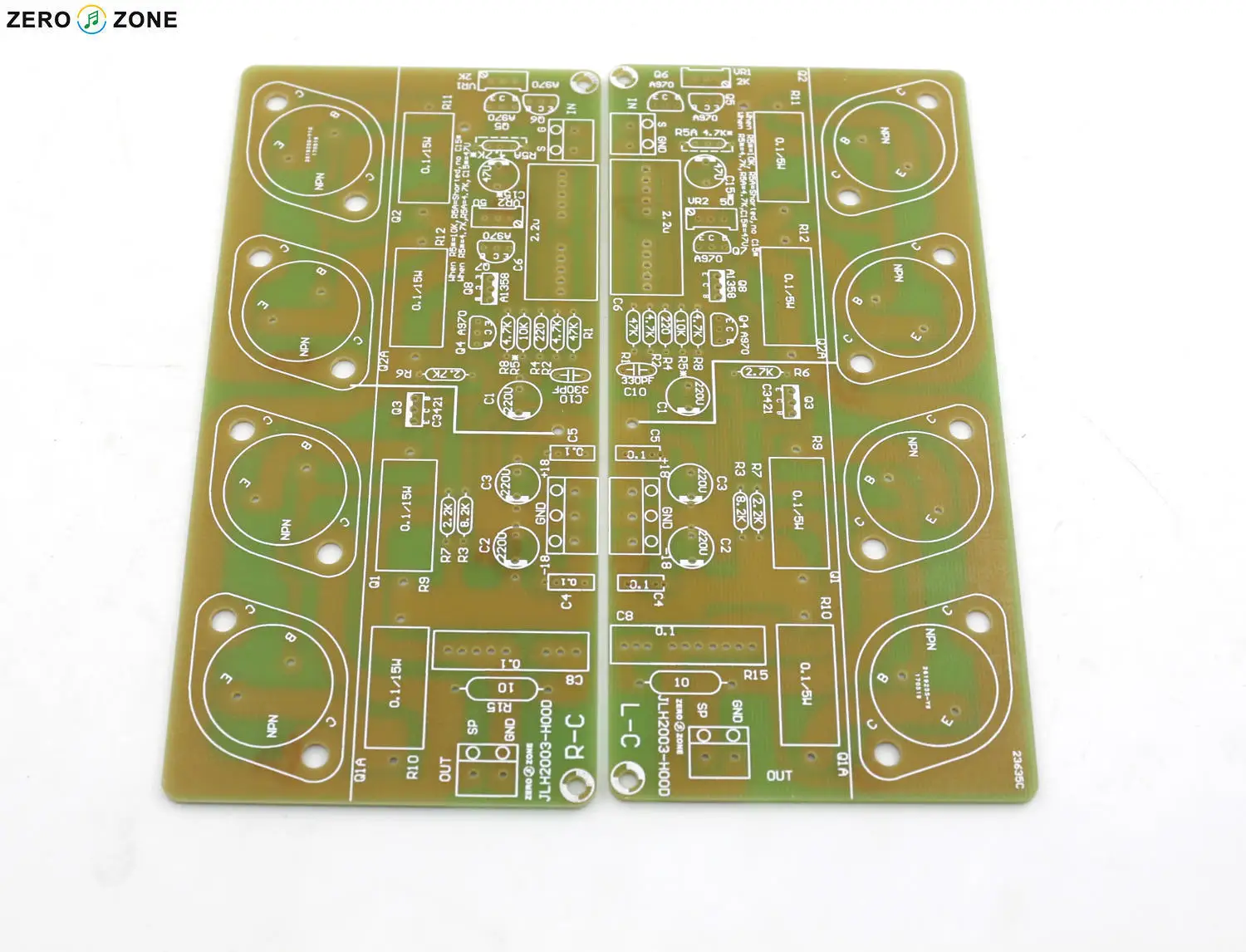 Одна пара JLH2003 версия бленда класса А одноконцевая Плата усилителя мощности PCB|power