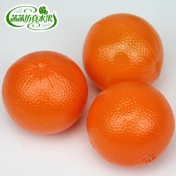 

Plastic orange fruit model decoration props child toy