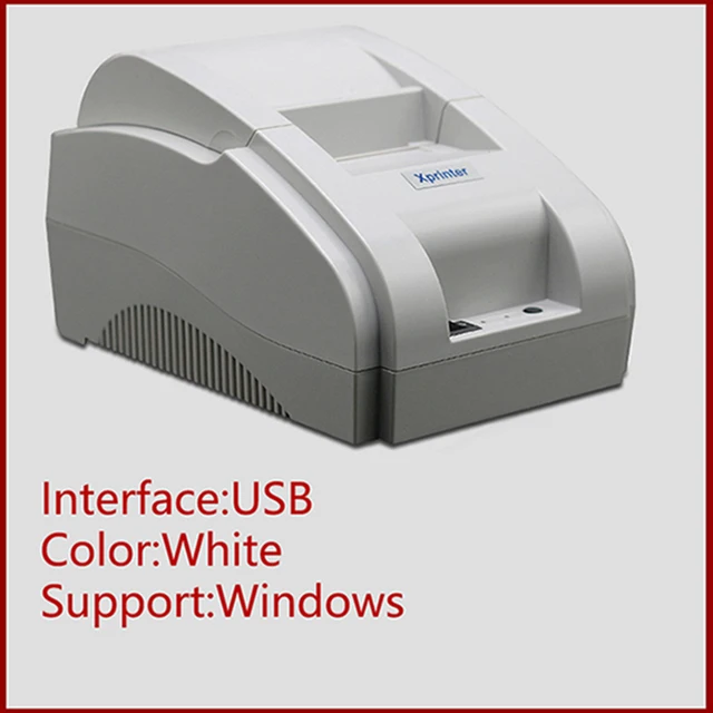 Xprinter Pos 58 Usb \u0026 Usb + Bluetooth For Android And Ios 58mm Thermal  Small Ticket Printer Bill Machine - Printers - AliExpress
