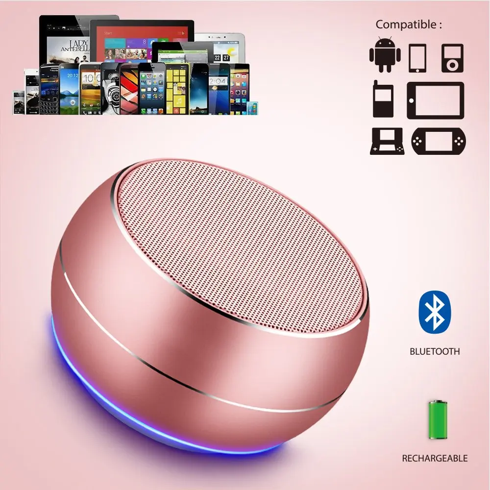 Портативные bluetooth колонки с микрофоном функцией громкой связи встроенным