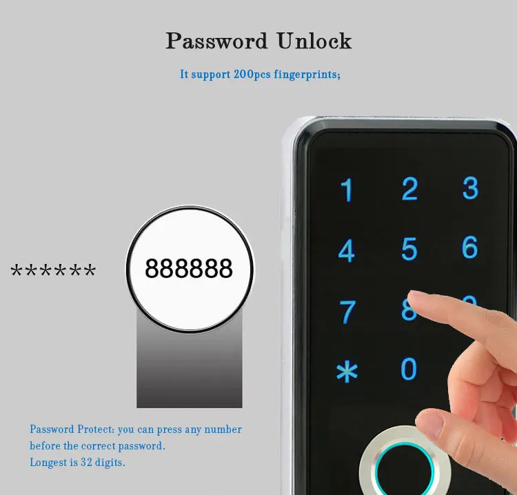 Новое поступление Умный Замок для шкафчика со сканером отпечатков пальцев цифровая кнопочная панель для сейфа Поддержка пароль и разблокировка отпечатков пальцев