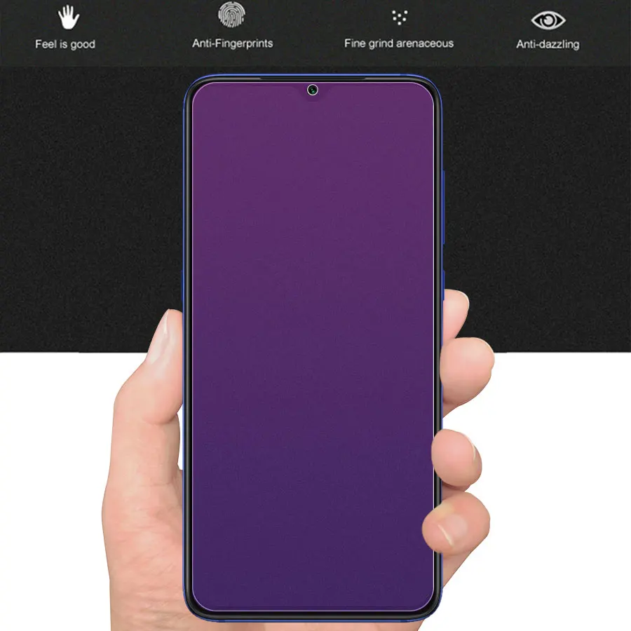 Закаленное стекло для Xiaomi Mi 9 SE Mi9 с защитой от ультрафиолета голубого и