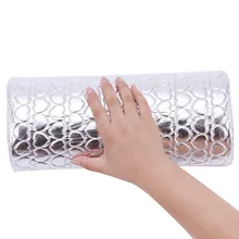 Профессиональный Половина Овальный стороны провести Подушки подлокотник Подушки детские длинные Дизайн ногтей Дизайн Маникюр мягкой Колонка ногтей инструмент оборудование