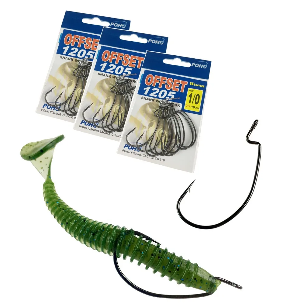 SELECT  Offset  Hook WH-190 size 10,8,4,3,2,1/0,2/0,3/0 