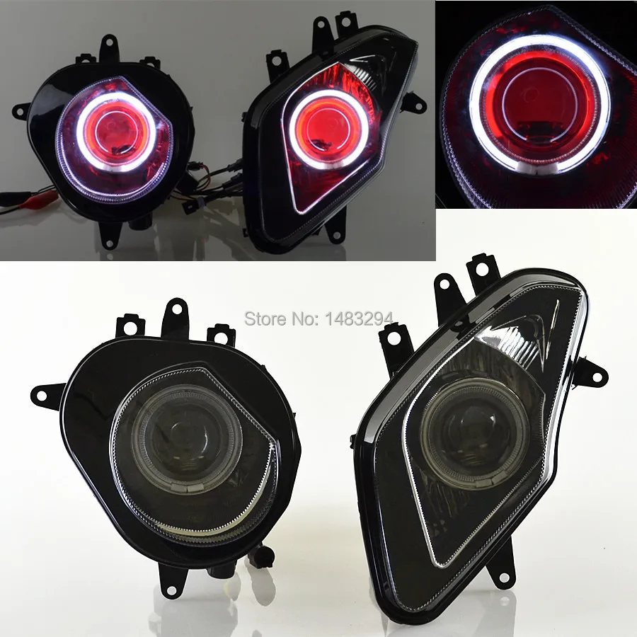 Модифицированный проектор HID под заказ конверсионная фара в сборе белый Ангел и