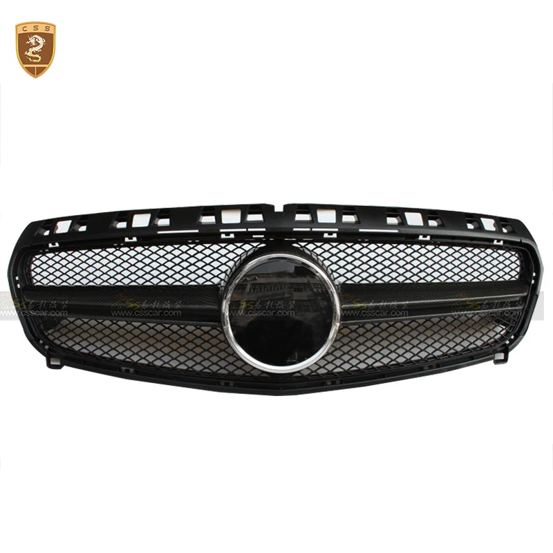 

Carbon Fiber ABS Replacement Grille For Mercedes Benz A Class W176 2013 2014 2015 A180 A260 A200