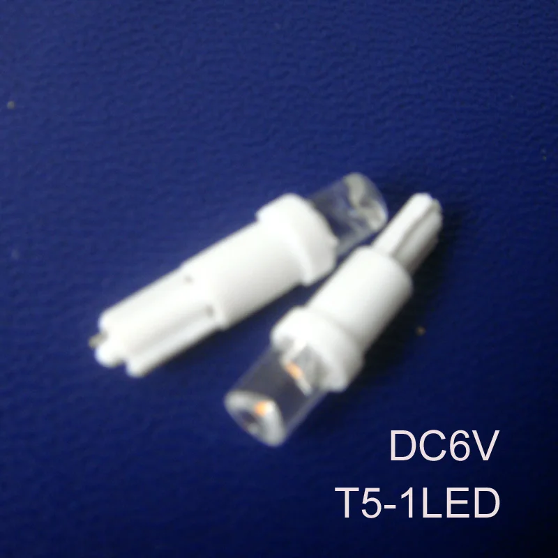 

High quality 6V T5 led warning lamp,6.3V led instrument lights W3W,led Signal Light Led Indicator Lamp free shipping 20pcs/lot