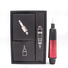 Biomaser тату машина Перманентный макияж поворотная ручка алюминиевый сплав тату-пистолет картриджи для тату Мощный Тихий мотор питания