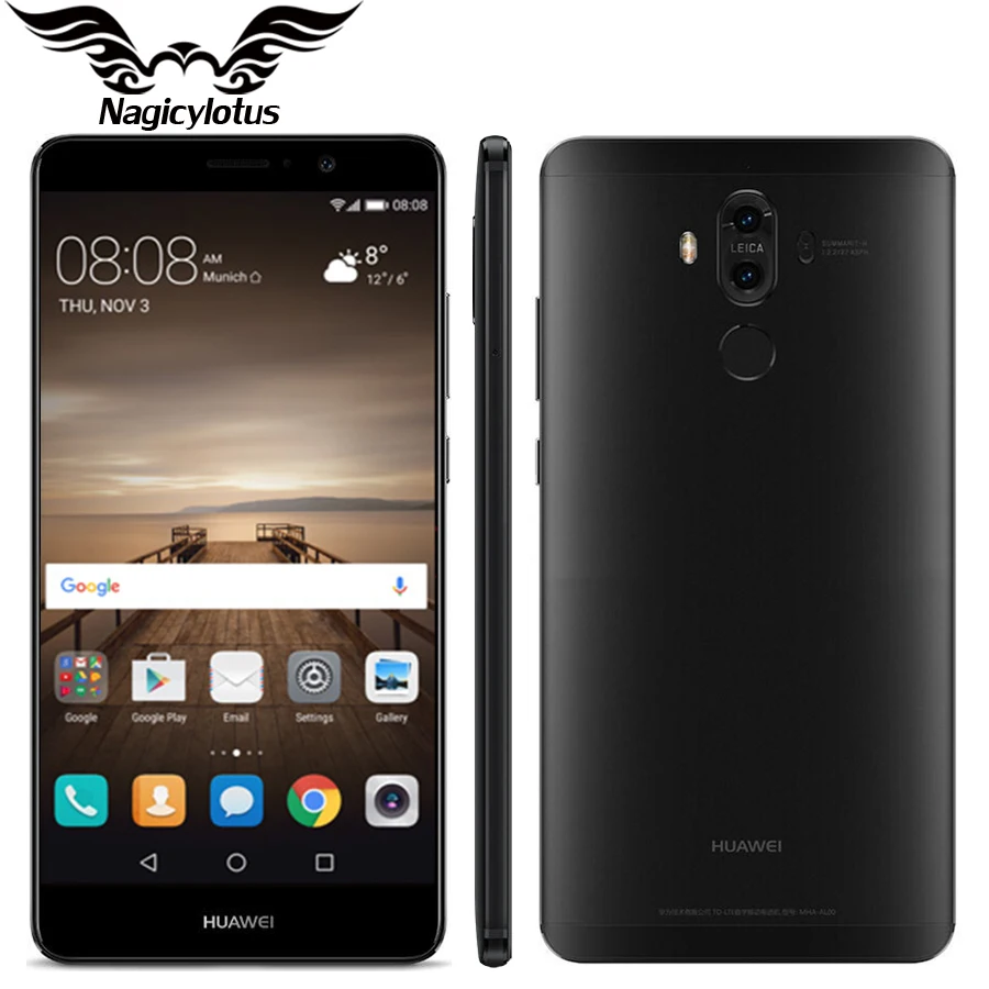 bilder für Ursprünglicher Huawei Kamerad 9 Mate9 4G LTE Octa-core 4 GB RAM 64 GB ROM 5,9 "HD Android 7.0 Fingerprint ID 20MP + 12MP Kamera Handy bilder für Ursprünglicher Huawei Kamerad 9 Mate9 4G LTE Octa-core 4 GB RAM 64 GB ROM 5,9 "HD Android 7.0 Fingerprint ID 20MP + 12MP Kamera Handy