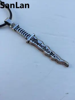 

10pcs new fashion Once Upon A Time Rumplestiltskin Dark One Dagger Necklace SanLan