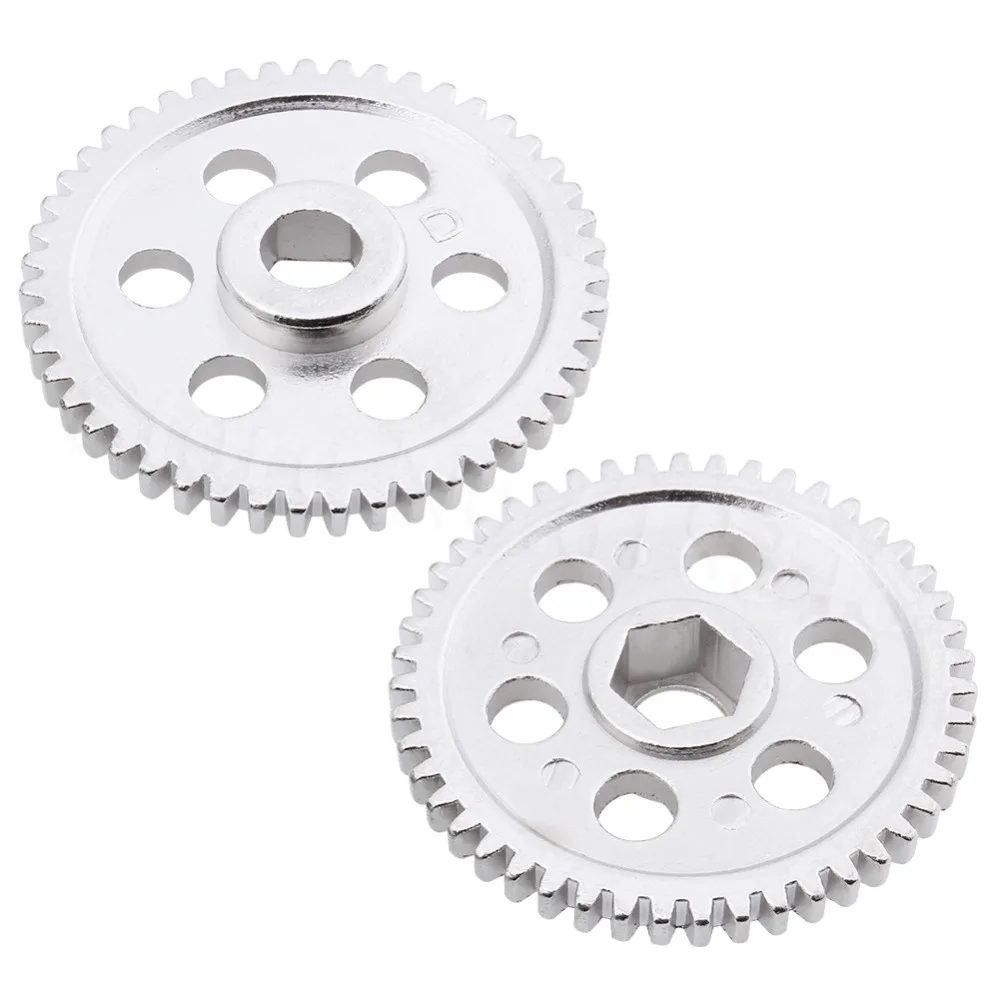 10pcs /Lot HSP 02040 Steel Metal 44T Spur Gear Upgrade Parts Fit 2 speed RC Car For Sonic Redcat Lightning STR 1/10 On Road