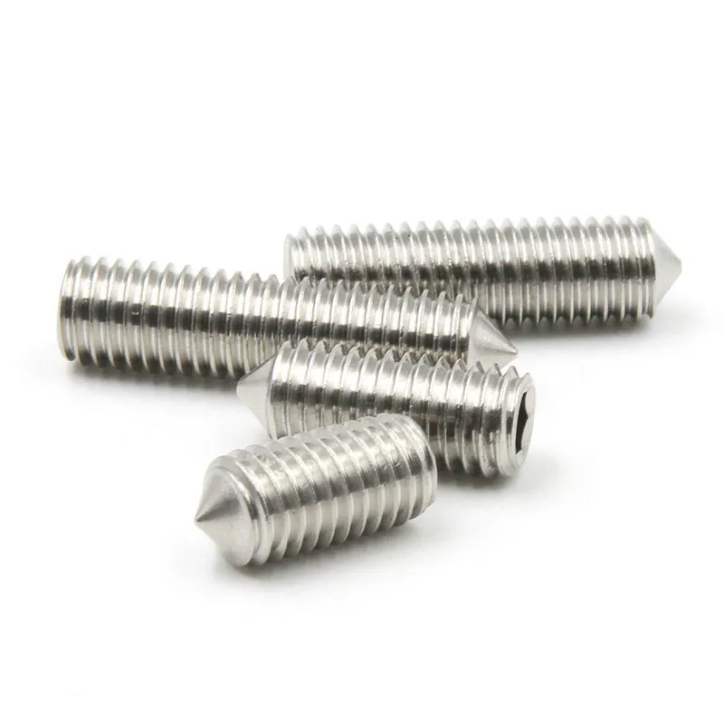 Набор насадок из нержавеющей стали 40PCS M6*5/6/8/ 20PCS M6*16/20...35 DIN914 304 Винты/измерители