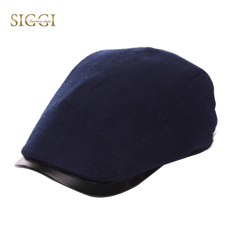 

FANCET Spring Men Visor Duckbill Caps Solid Casual Flat Breathable Sweatband Soft Gorras Planas Berets Caps For Male 89121