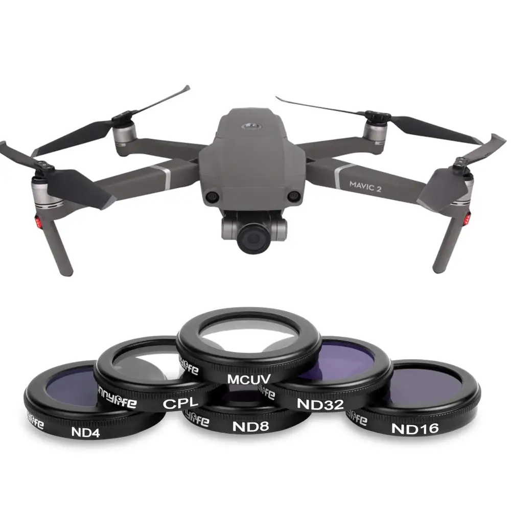 

Camera Lens Filter Kit for DJI Mavic 2 Zoom UV CPL ND4 ND8 Filter Drone Professional Camera Accessories MCUV N16 N32 Filter