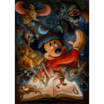 

Diy Square Diamond Painting Cross Stitch Disney Mickey mouse picture Rhinestones Handicraft Needlework Diamond Embroidery icon