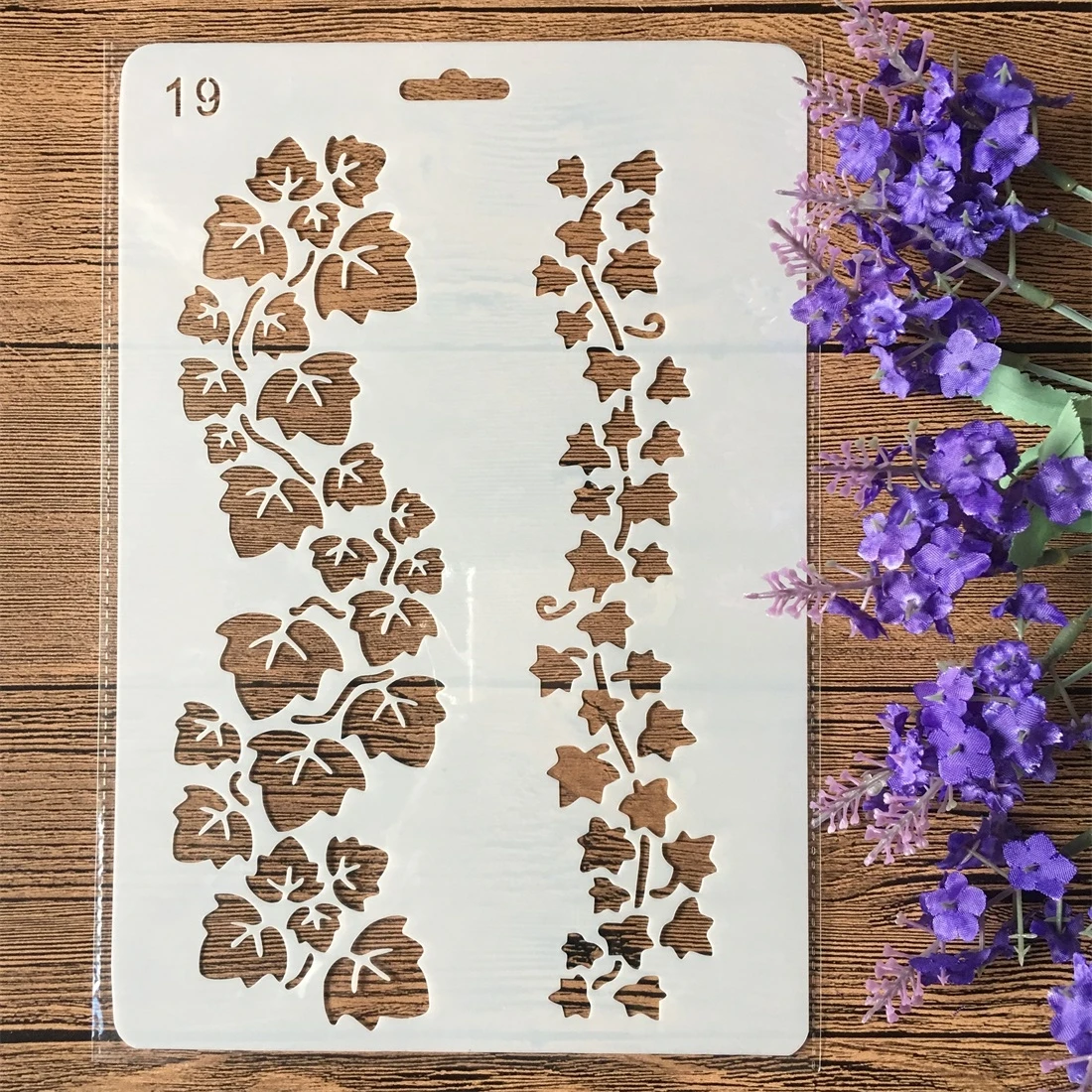 1 шт. 27 см Ivy Edge DIY Craft Многослойные трафареты живопись штампованная для