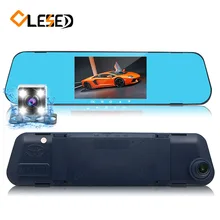 Dash cam Эра Автомобильный dvr двойной объектив заднего вида Зеркало Авто dashcam регистратор в автомобиль видео автомобиль с Full HD камерой автомобиль cam