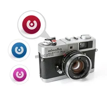 Selens – bouton d'obturation pour appareil photo numérique, cordon de déclenchement pour appareil photo coloré, Fujifilm Minolta, rouge, rose, bleu, 3 en 1