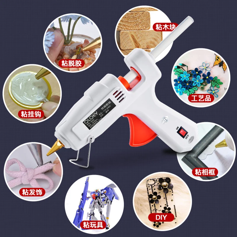 DIY Hot Melt Glue Gun Industrial Electric Silicone Guns Glue Stick Thermo Gluegun Repair Heat Tools 5