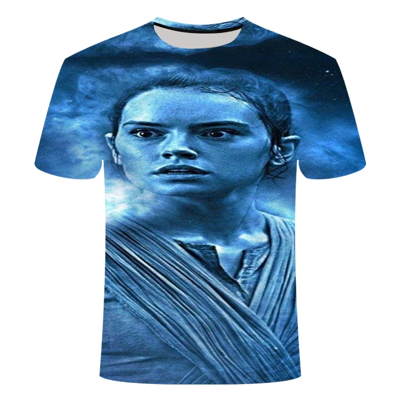 Новая мода футболка "Звездные войны" Для мужчин Для женщин футболка 3D с принтом «Звездные войны» фильм удобные футболки летняя футболка Топы брендовая одежда