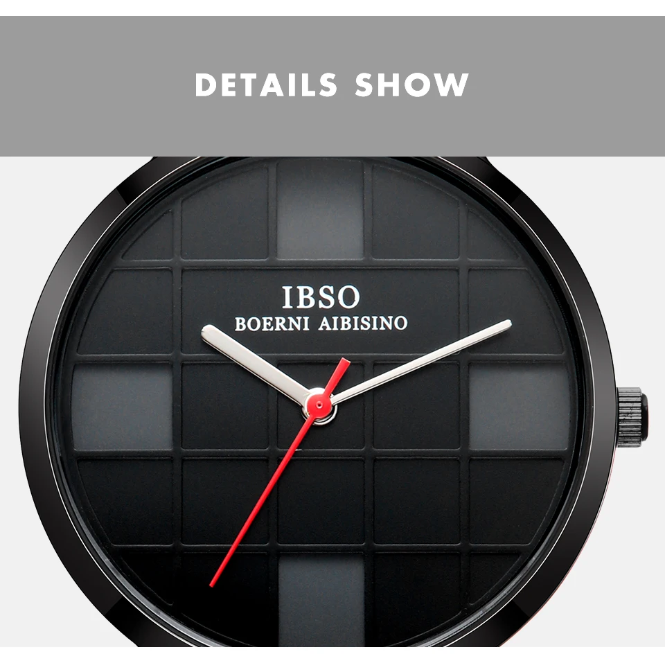 IBSO оригинальные часы женские дизайнерские кожаные Наручные часы женские креативные кварцевые часы для женщин Reloj Mujer#6609