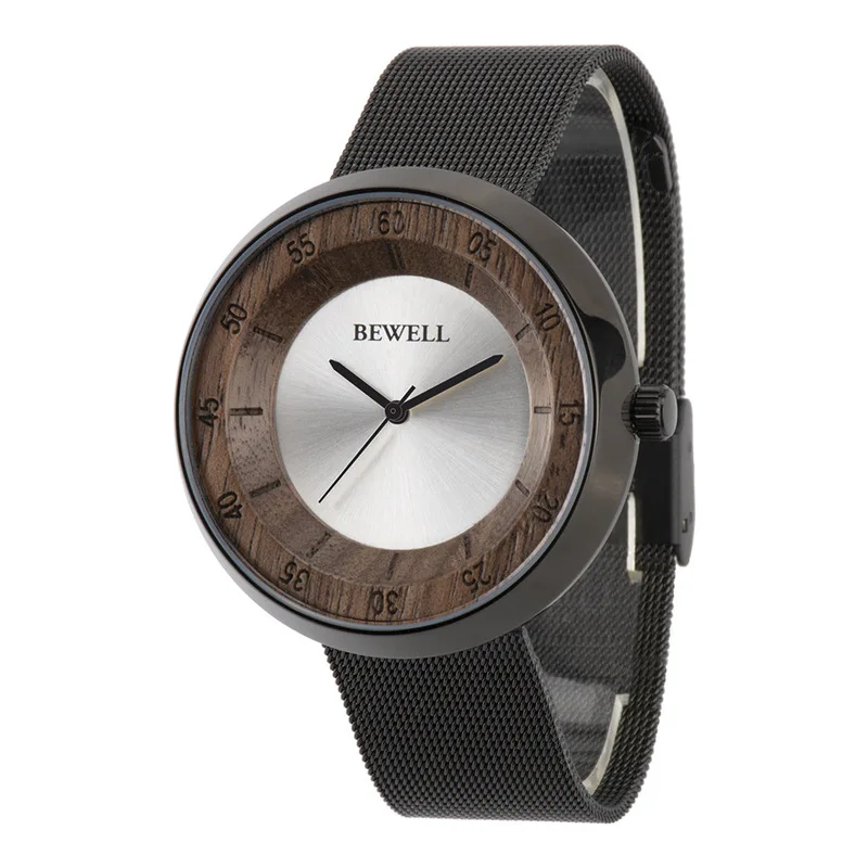 

2019 Time-limited Brand New Wood Watch Fashion Waterproof Quartz For Men