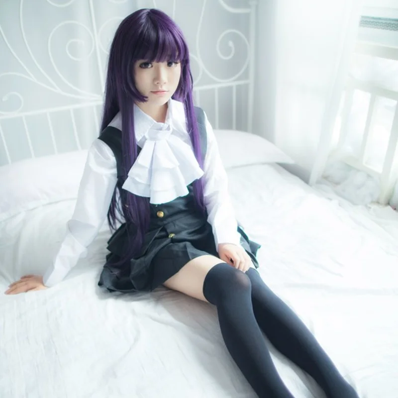 

Fox x servant SS Inu x Boku SS Shirakiin Ririchiyo cosplay costume uniform dress Skirt suit anime cosplay Halloween costume