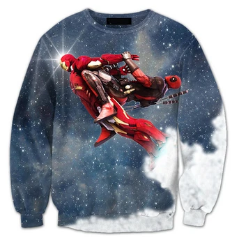 

Fall/blouses Women Men Hipster 3D print Hoodie Bastard Deadpool Hoodies high quality Sweatshirt harajuku casual coat 5 styles