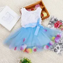 Newborn Baby Kid Girls Lace Dresses Cute Princess Party Tutu Bow Flower Dresses Clothes