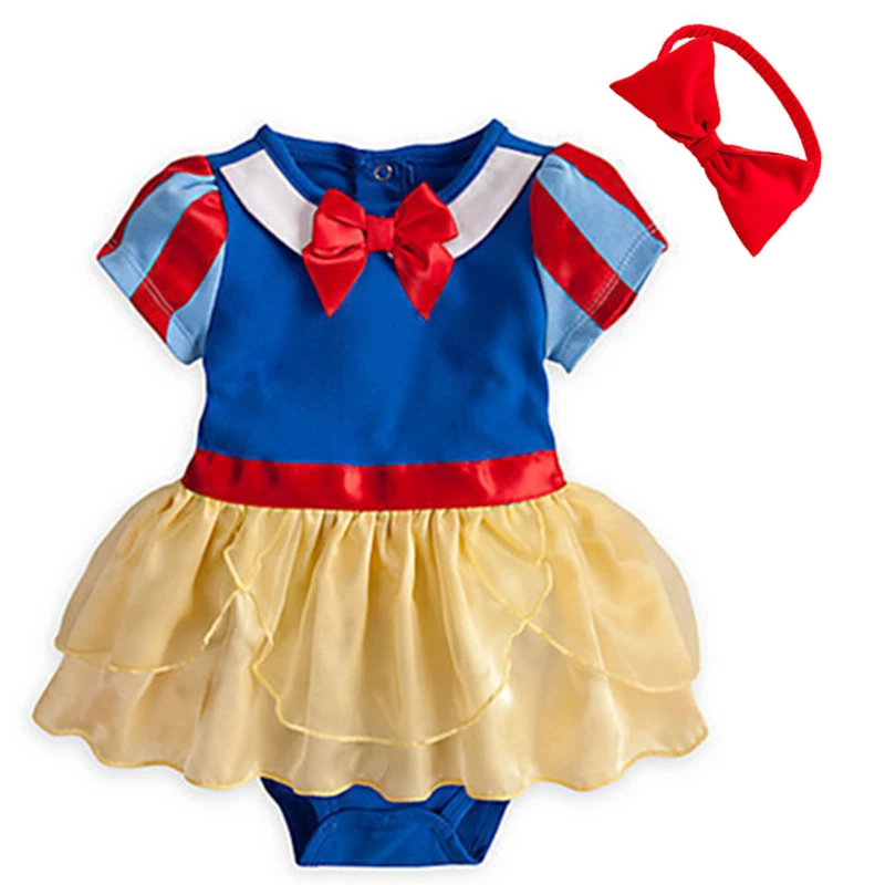 

2016 new fashion Baby Girls 2Pcs body Suits Short Romper with Tutu Skirt + Headband Summer princess Sets toddler infant Clothes