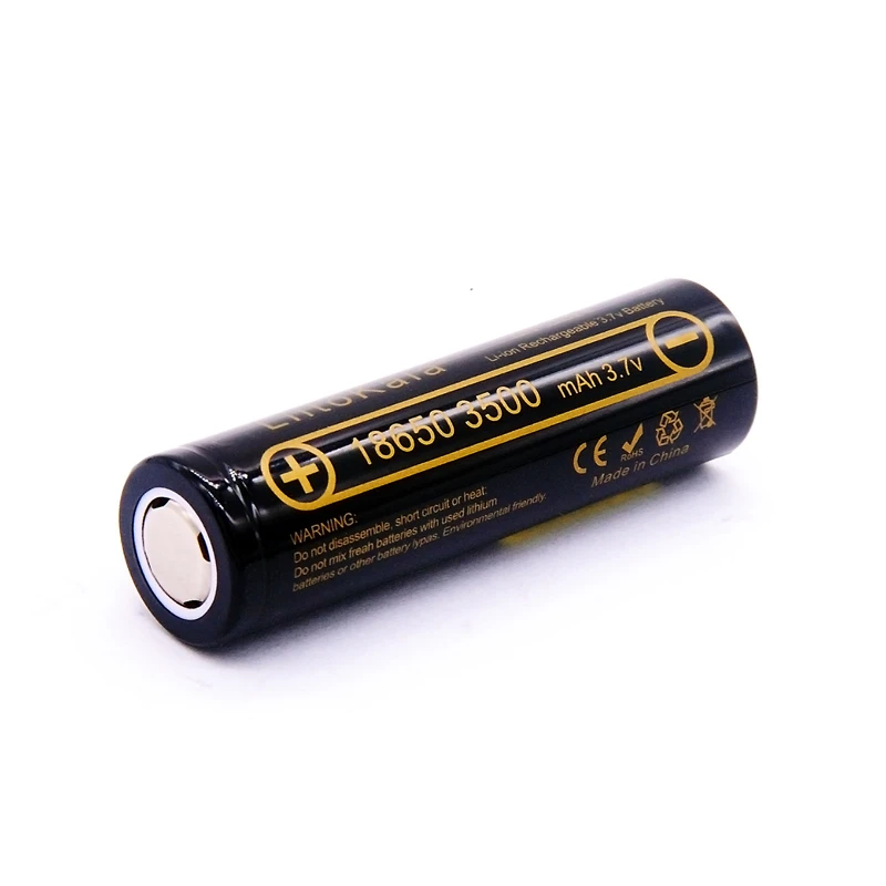 LiitoKala Lii-35A 18650 3500mAh 3,7 V литий-ионная аккумуляторная батарея 10А литиевая батарея с высоким дренажом для вспышки