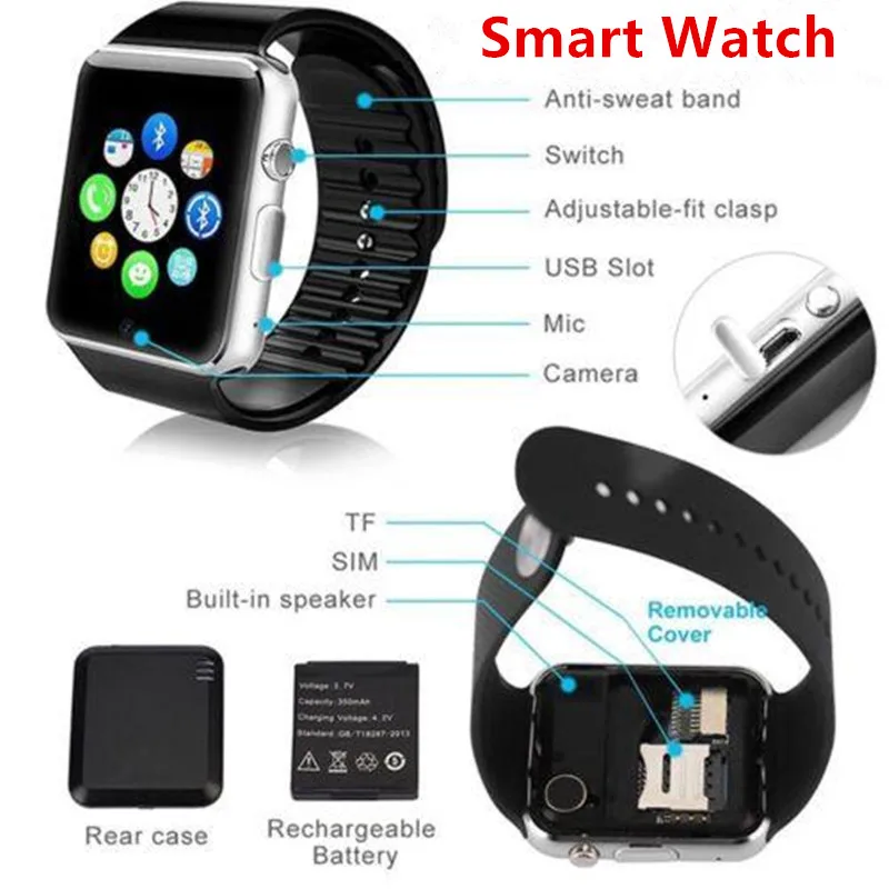 

Children Security Anti-lost Screen-touch Smart Watch Self defense Safety Monitor Wristwatch Lost Finder Device with Camera