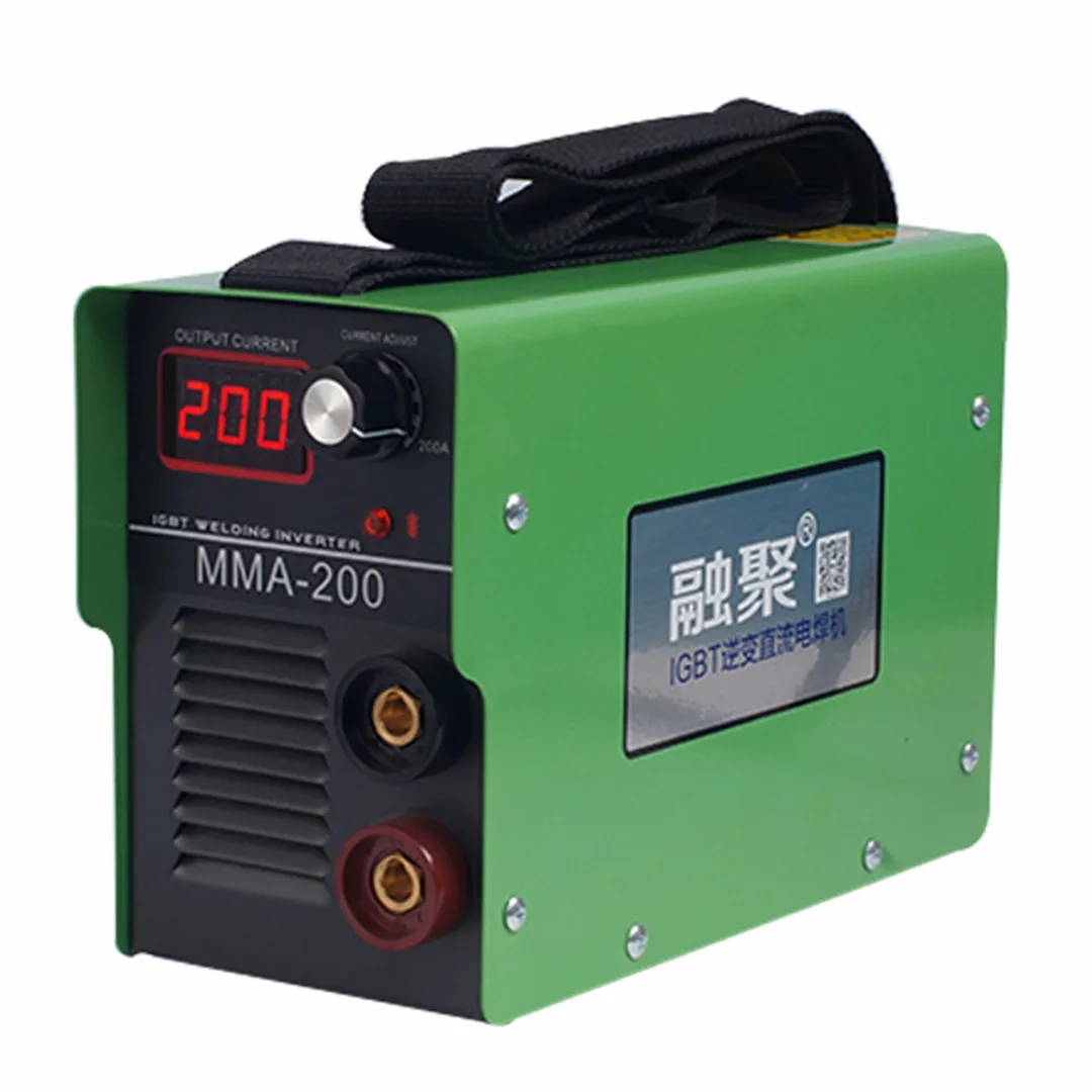 220V Potrtable MMA 200 Электрический сварочный аппарат припой инвертор дуговой сварки