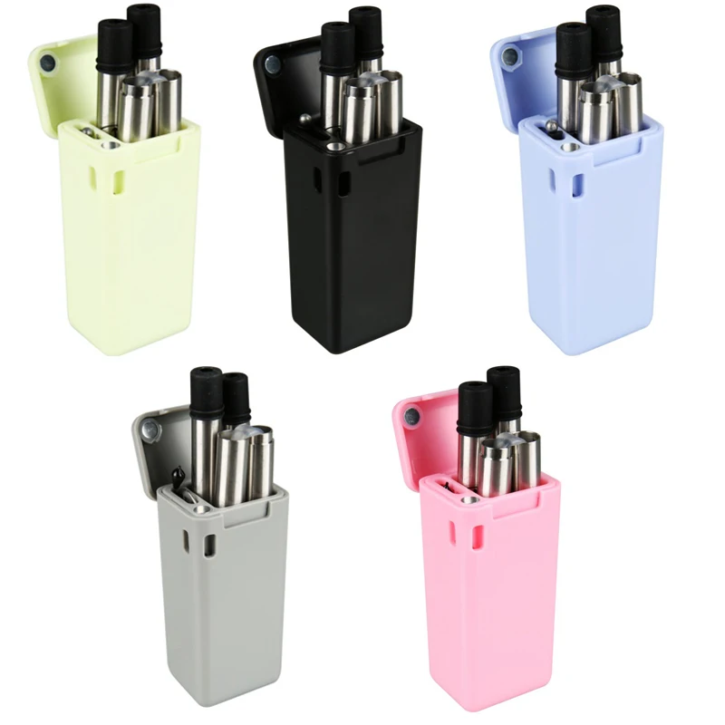 

Foldable Drinking Straw Collapsible Reusable Straw With Keychain Hole Travel Outdoor Household Home Kitchen Bar Accessories