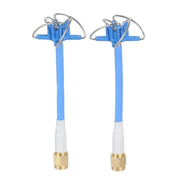 Aomway 5.8Ghz Cloverleaf FPV Antenna RP SMA/SMA For TX/RX Transmitter And Receiver Camera Drone Dji Phantom 3