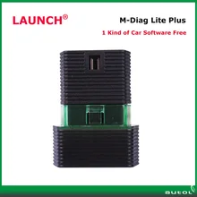 Launch M-Diag Lite Plus For IOS Android Built-in Bluetooth M diag OBDII Diagnostic Tool Support Both Write And Read Mdiag