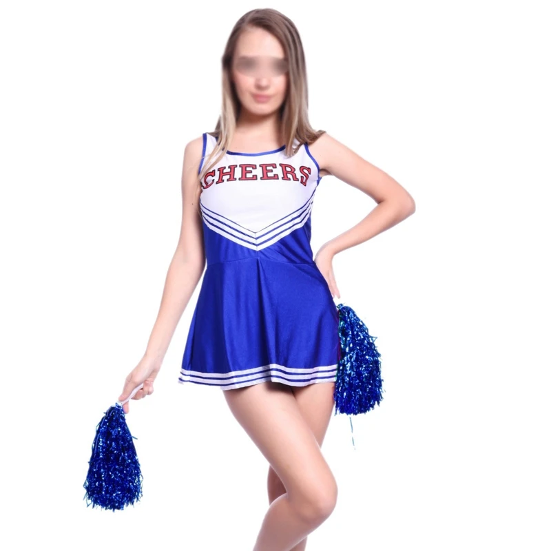 خزان اللباس الأزرق فستان بتصميم حالم المشجع بوم بوم فتاة حزب فتاة XS 28-30 كرة القدم المدرسة خزان اللباس الأزرق فستان بتصميم حالم المشجع بوم بوم فتاة حزب فتاة XS 28-30 كرة القدم المدرسة