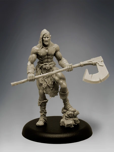 [Loong Way Miniatures] черная Sun Miniatures Solrak Savage 35 мм миниатюрная полимерная|miniature|miniature resin |