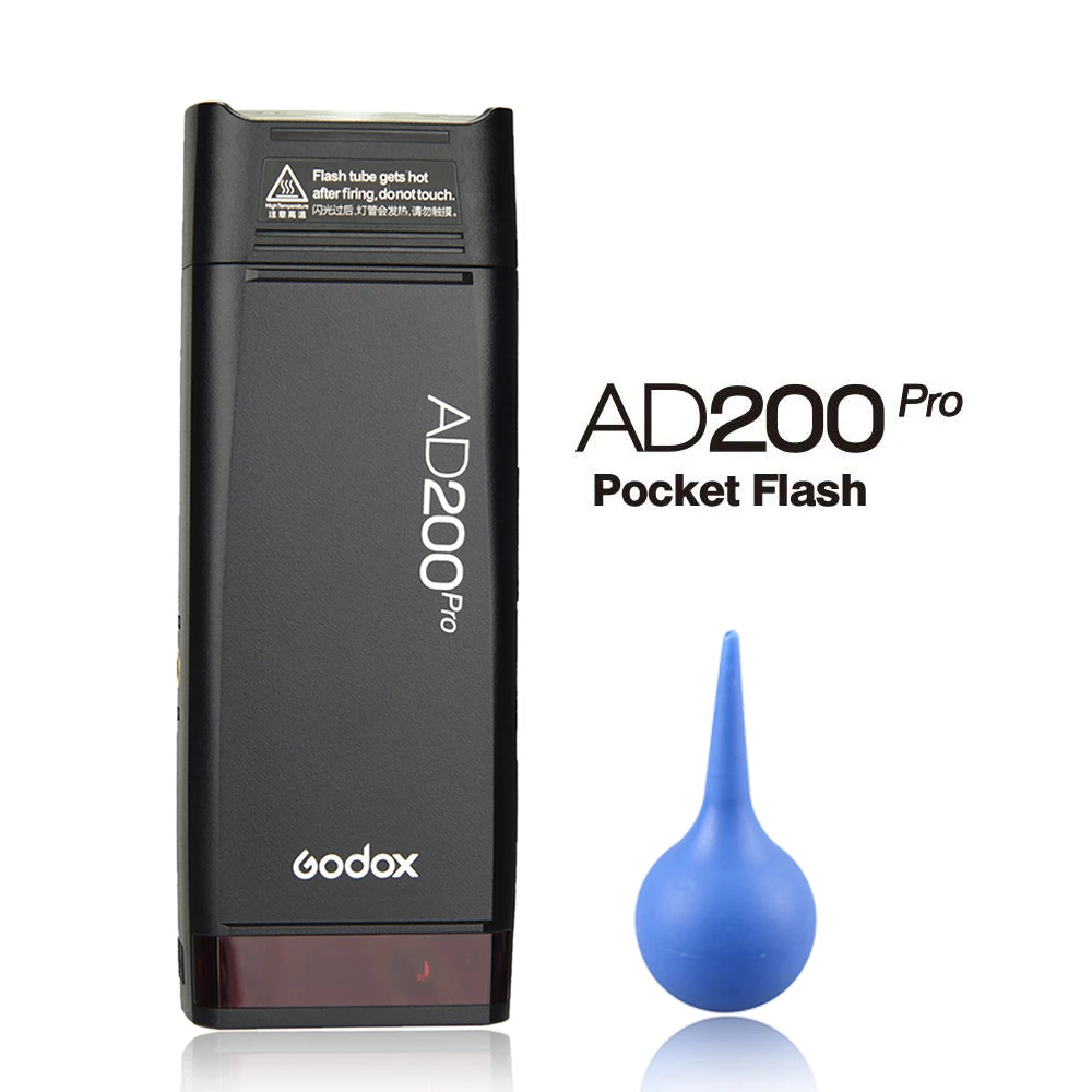 Godox AD200pro 200Ws наружный светильник-вспышка AD200 PRO Карманный светильник-вспышка для sony Nikon Canon Fuji ttl HSS 2,4G Беспроводная система X - Цвет: AD200PRO