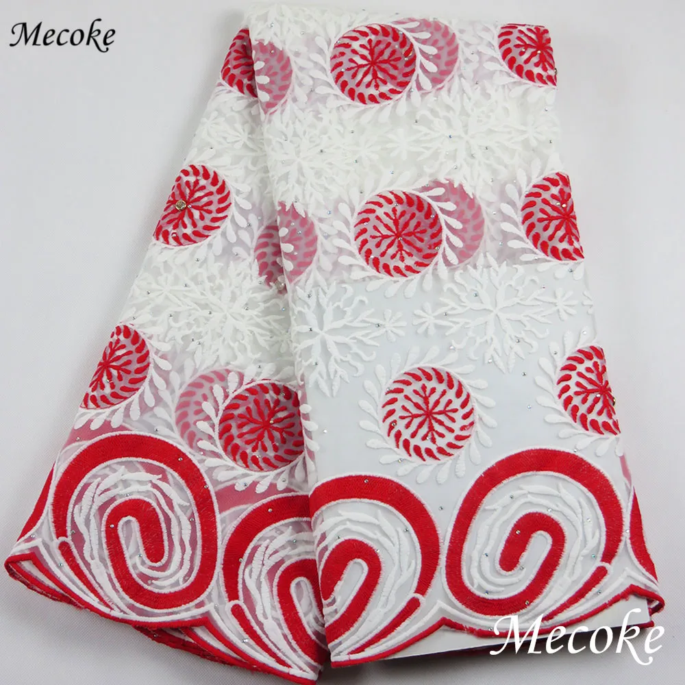 

2019 selling african Tulle lace fabric high quality best cotton african France lace fabric for green Embroidery Swiss voile lace