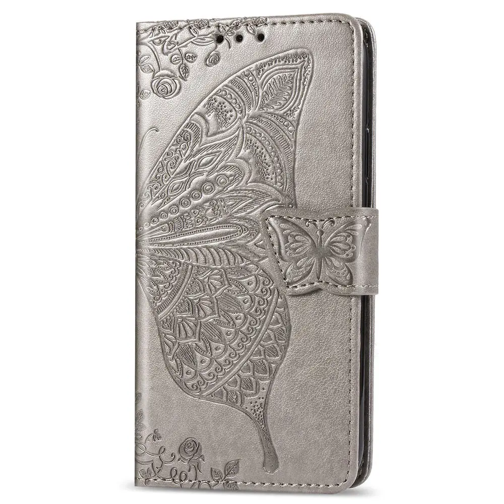 

Luxury PU Leather Fundas Wallet Coque Butterfly Pattern Flip Phone Case Cover for Iphone 8 plus Capa Global Version